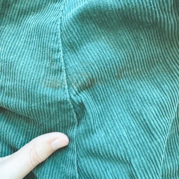 Nordstrom, Men's Green Vintage Corduroy Pants - Picture 4 of 4